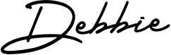 Debbie's singature